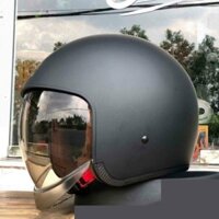 Mũ bảo hiểm 3/4 có kính size XL Royal M139 Trắng