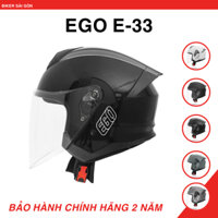 Mũ Bảo Hiểm 3/4 EGO E-33 Có Kính - Biker Sài Gòn