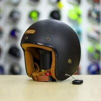 Mũ Bảo Hiểm 3/4 Phong Cách Cổ Điển Bulldog Perro 4U *( POC HELMETS VIỆT NAM)* Tặng kèm móc khóa nón / bảo hành 24 tháng