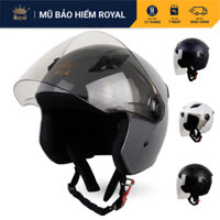Mũ Bảo Hiểm 3/4 Royal M134C Có Kính, Nón Bảo Hiểm Royal Chính Hãng Bảo Hành 12 Tháng Phù Hợp Nam Nữ