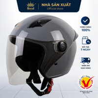 Mũ Bảo Hiểm 3/4 Royal M134C Có Kính, Nón Bảo Hiểm Royal Chính Hãng BH 12 Tháng Hợp Nam Nữ