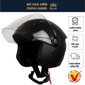 Mũ bảo hiểm 3/4 Royal M134C