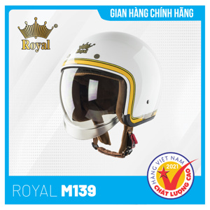 Mũ bảo hiểm 3/4 Royal M139 V10