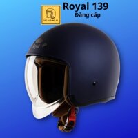 Mũ Bảo Hiểm 3/4 Royal M139 kính âm màu xanh than hàng cao cấp ,bảo hành 12 tháng,thế giới mũ 87