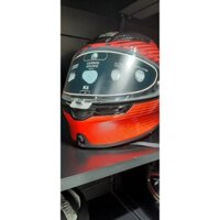 MŨ BẢO HIỂM AGV K6 ECE MULTI MPLK ASIA FIT RUSH BLACK/RED6301A2MF002(Nón nứt sơn nhẹ như hình giảm 50%-Hàng new-fullbox)