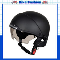 Mũ Bảo Hiểm Andes 139 Giấu Kính Tháo Lót Có Nhiều Màu, Đi Xe Máy Cho Nam Và Nữ