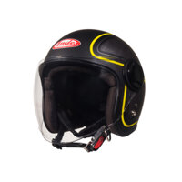 Mũ Bảo Hiểm Andes 3/4 đầu Có Kính 3S382H-Tem Nhám-K131