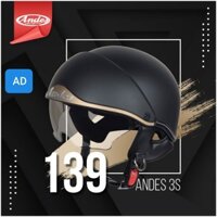 MŨ BẢO HIỂM ANDES DẤU KÍNH