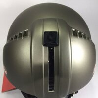 Mũ Bảo Hiểm Andes Giấu Kính 181 Trơn Nhám Màu Xám