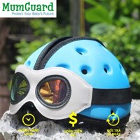 Mũ bảo hiểm bảo vệ đầu cho bé tập đi, bé đi xe đạp Mumguard Space Xanh cho trẻ 1- 5 tuổi.