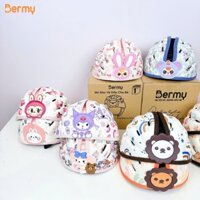 Mũ bảo hiểm bảo vệ đầu cho trẻ em tập đi/ tập ngồi xe/ chạy xe đạp hình thú ngộ nghĩnh