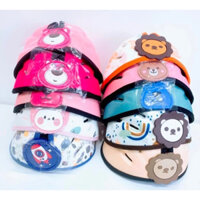 Mũ bảo hiểm bảo vệ đầu cho trẻ em tập đi/ tập ngồi xe/ chạy xe đạp hình thú ngộ nghĩnh