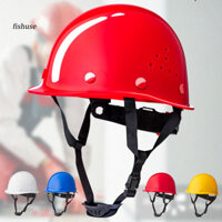 Mũ bảo hiểm bảo vệ thoáng khí FSH Công trường xây dựng Mũ an toàn cho công nhân để làm việc trên không