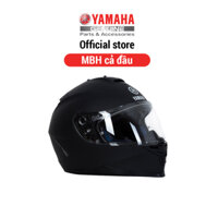 MŨ BẢO HIỂM CẢ ĐẦU - Đen Mờ - XL