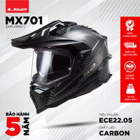Mũ Bảo Hiểm Cào Cào LS2 MX701 Explorer Hai Kính Chuẩn ECE 22.05 Nón Helmet Đi Xe Máy Mô Tô PKL [Hàng chính hãng]