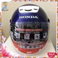 Mũ bảo hiểm chính hãng 💎 Mũ bảo hiểm Honda cả đầu cao cấp thời trang giá rẻ bảo vệ đầu và tính mạng của bạn cực tốt,