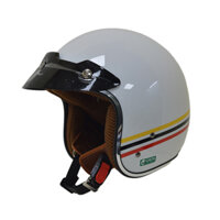 Mũ bảo hiểm Chita 3/4 CT1 – Tem 3 Sọc Ngang