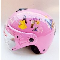 Mũ bảo hiểm cho bé công chúa - siêu nhân có kính - siêu xinh - Dành cho bé từ 2 đến 6 tuổi - V&S Helmet - bh 12 tháng