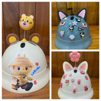 mũ bảo hiểm cho bé từ 2-6tuổi mũ bảo hiểm nhiều họa tiết cho bé