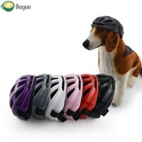 Mũ bảo hiểm chó cưng BAGUO Windbreak Xe đạp ngoài trời Mũ chó đi bộ