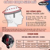 Mũ bảo hiểm chùm tai 2 kính _ mũ bảo hiểm 3/4 hai kính