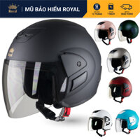 Mũ Bảo Hiểm Có Kính 3/4 Royal M01 Chính Hãng, Nón Bảo Hiểm Nam Nữ Chính Hãng Bảo Hành 12 Tháng