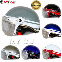 Mũ bảo hiểm có kính cao cấp chính hãng ASIAN KT01K