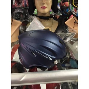 Mũ bảo hiểm có kính GRS A737 nhám (Đỏ)