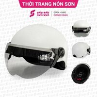 Mũ bảo hiểm có kính NÓN SƠN chính hãng KP-TR090 - Size XL 58.5cm