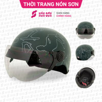Mũ bảo hiểm có kính NÓN SƠN chính hãng KP-XR580 - Size L 57.5cm