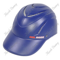 Mũ bảo hiểm dạng nón kết xẻ đầu nhiều đường thoáng mát khi đội, nón bảo hiểm lưỡi trai xẻ đầu không có logo - Xanh đen