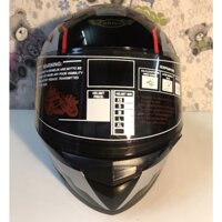 Mũ bảo hiểm Full Face BKtec chính hãng nhiều tem, kiểu dáng thể thao size 56-59cm