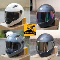 Mũ bảo hiểm Full face Royal M136 đen nhám,đủ màu kính,nón bảo hiểm trùm đầu form nhỏ,gọn bảo hành 12 tháng