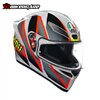 MŨ BẢO HIỂM FULLFACE AGV K1 S - BLIPPER GREY/RED - 2024