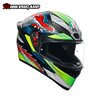 MŨ BẢO HIỂM FULLFACE AGV K1 S - DUNDEE MATT LIME/RED - 2024