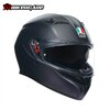 MŨ BẢO HIỂM FULLFACE AGV K3 - MATT BLACK - 2024