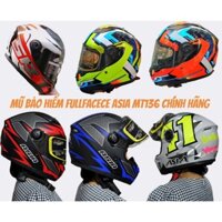 Mũ bảo hiểm Fullface Asia MT136 nhiều mẫu tem hàng chính hãng