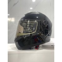 Mũ bảo hiểm Fullface Asia MT136 màu đen bóng - Nón bảo hiểm chính hãng