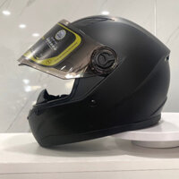 Mũ bảo hiểm Fullface Asia MT136 màu đen nhám chính hãng siêu đẹp