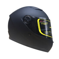 Mũ bảo hiểm Fullface Asia MT136 Size L - Đen nhám