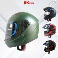 Mũ bảo hiểm Fullface BKtec - BK31 - Kính chống lóa - Hàng chính hãng BKtec - Bảo hành 12 tháng - Vòng đầu 57-59cm