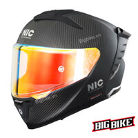 MŨ BẢO HIỂM FULLFACE CACBON NIC N01F – 1 KÍNH