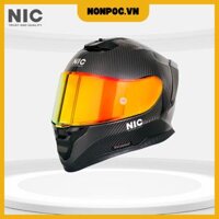 Mũ Bảo Hiểm Fullface Carbon NIC N02