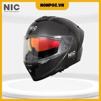 Mũ Bảo Hiểm Fullface Carbon NIC N01