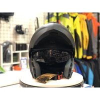 Mũ Bảo Hiểm Fullface Lật Cằm 2 Kính Royal M179 Vân Carbon - Bảo Hành Chính Hãng 1 Năm