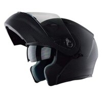 Mũ Bảo Hiểm Fullface Lật Hàm 2 Kính Royal M179 - Vân Carbon