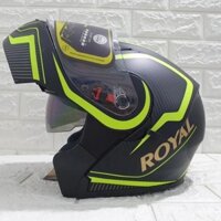 Mũ Bảo Hiểm Fullface Lật Hàm Royal M179 2 Kính - Bảo Hành Chính hãng 24 Tháng Helmet
