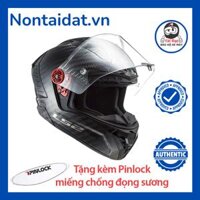 Mũ bảo hiểm fullface LS2 FF805 Thunder sợi Carbon cao cấp - L