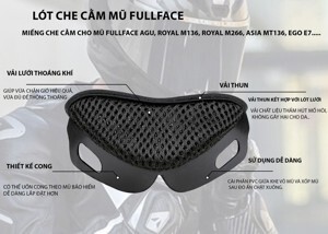 Mũ bảo hiểm fullface Royal M136