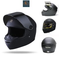 Mũ bảo hiểm Fullface Royal M136 đen nhám chính hãng , mũ bảo hiểm shop